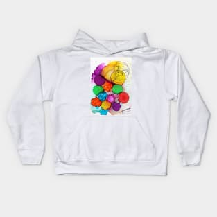 Simply / Simplement (happy art) Kids Hoodie